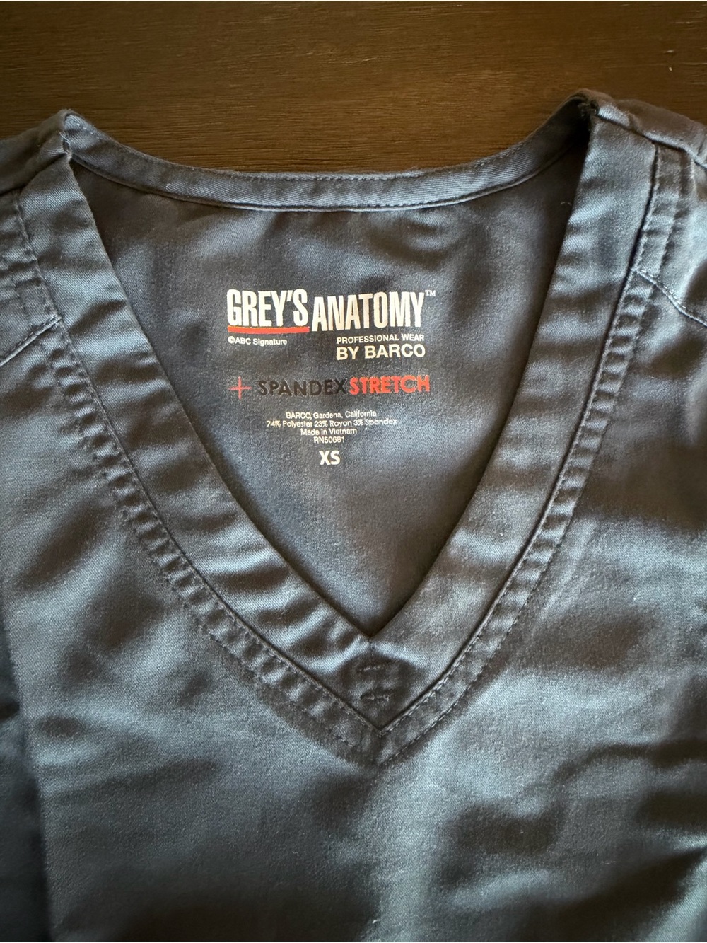 Grey's Anatomy by Barco Steel Gray Scrub Set - Picture 3 of 9